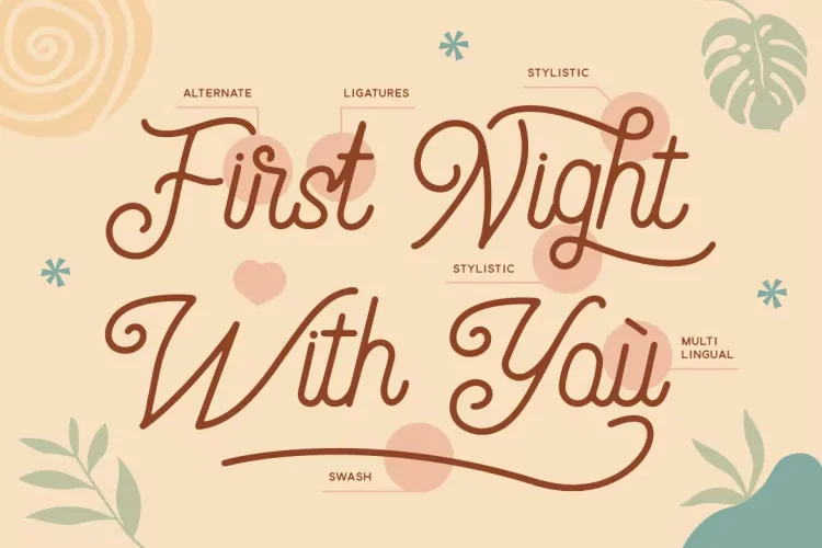 Monalibra Font preview 2 – Script And Handwritten font sample