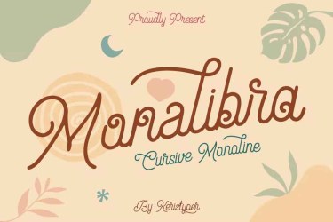 Monalibra Font free download – Elegant font preview