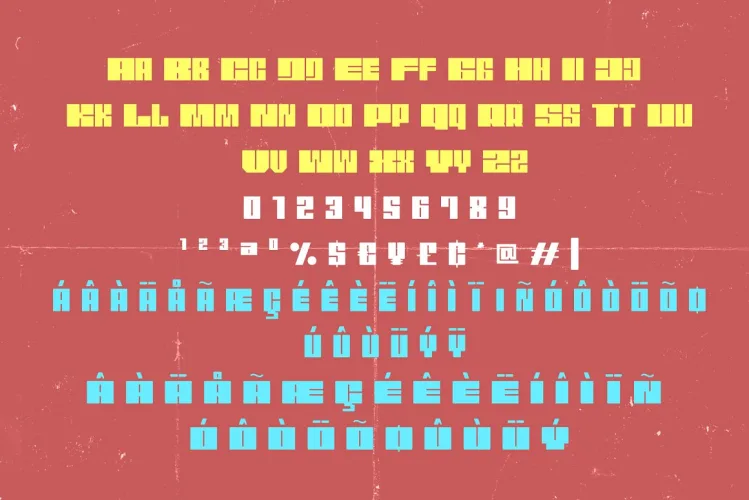 Monssla Display Font preview 5 – Display Fonts font sample