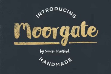 Moorgate Font free download – Moorgate Font font preview