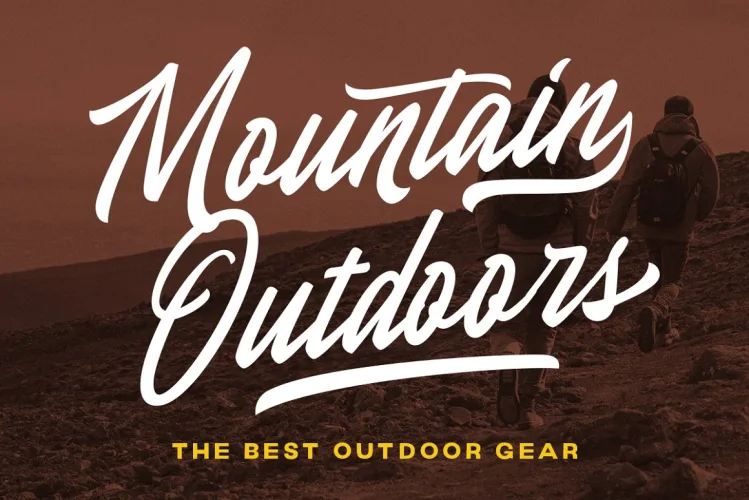 Moradine – Script Font preview 6 – Script And Handwritten font sample