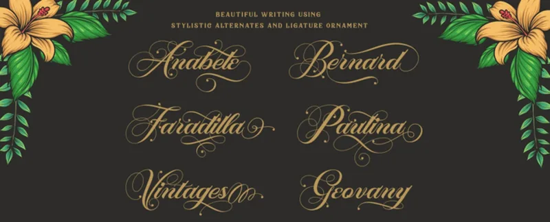 Morthena Font preview 3 – Script And Handwritten font sample