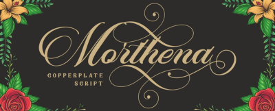 Morthena Font free download – Classic font preview