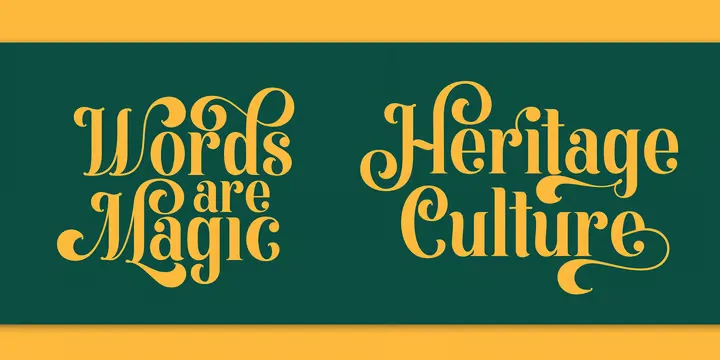 Morthern Font Family preview 4 – Script And Handwritten font sample
