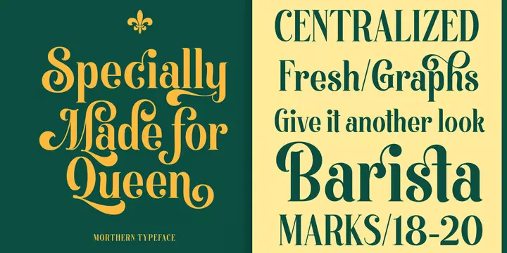 Morthern Font Family preview 6 – Script And Handwritten font sample