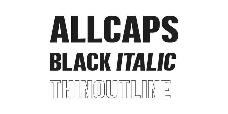 Mothem Font Family preview 1 – Sans Serif Fonts font sample