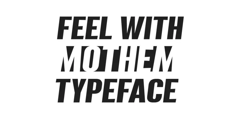 Mothem Font Family preview 4 – Sans Serif Fonts font sample