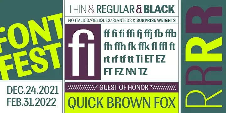 Multipa Font Family preview 1 – Sans Serif Fonts font sample