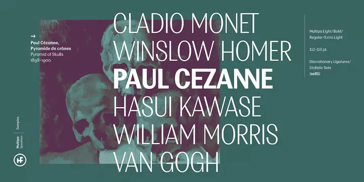 Multipa Font Family preview 3 – Sans Serif Fonts font sample