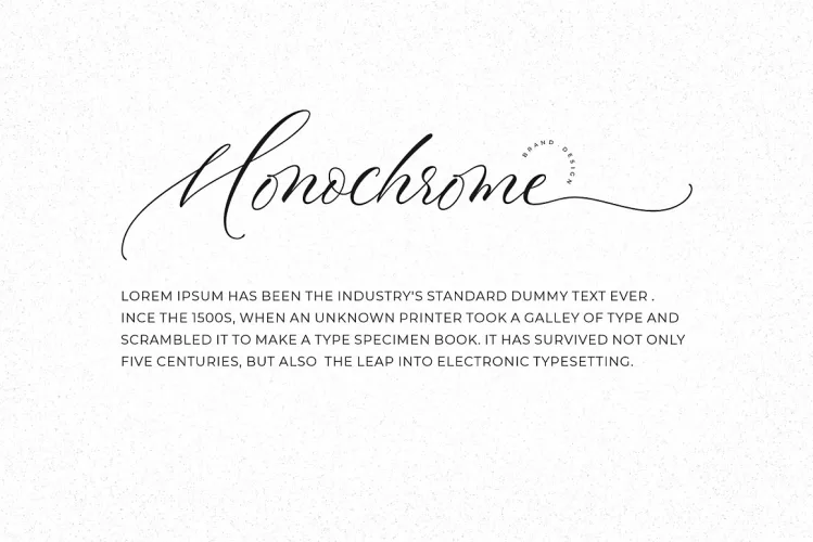 Multiverse – Luxurious Script Font preview 4 – Script And Handwritten font sample