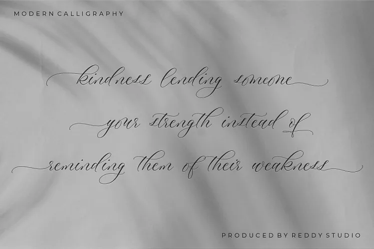 Multiverse – Luxurious Script Font preview 8 – Script And Handwritten font sample