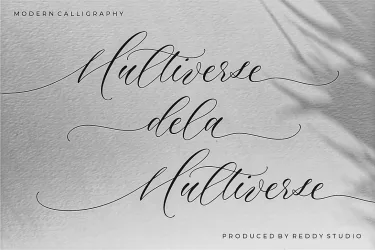 Multiverse – Luxurious Script Font free download – font preview