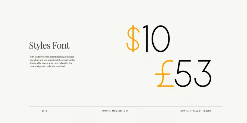 Munich Sans Font preview 3 – Sans Serif Fonts font sample