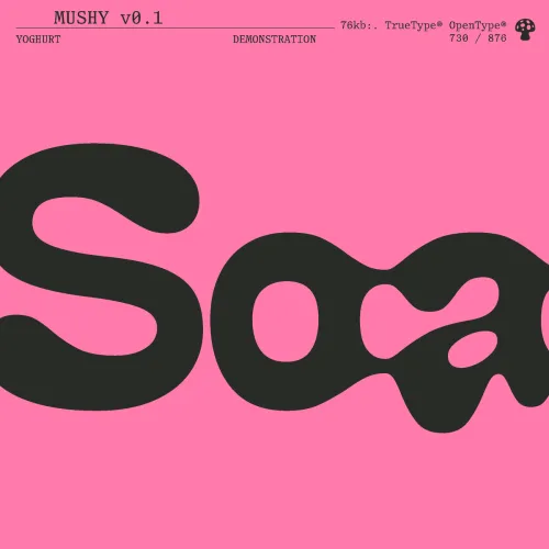 Mushy Font Family preview 9 – Display Fonts font sample