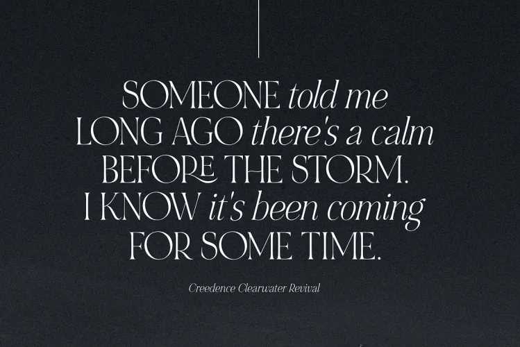 NOIR et BLANC Font preview 1 – Serif Fonts font sample