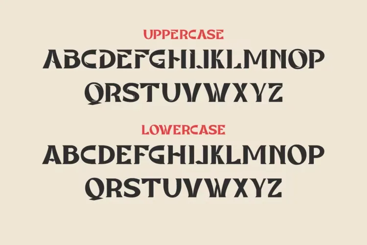 NOSTRUD Font preview 3 – Sans Serif Fonts font sample