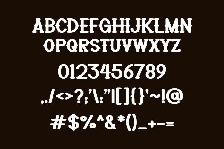 Nahure Font free download preview 3 – Serif Fonts font