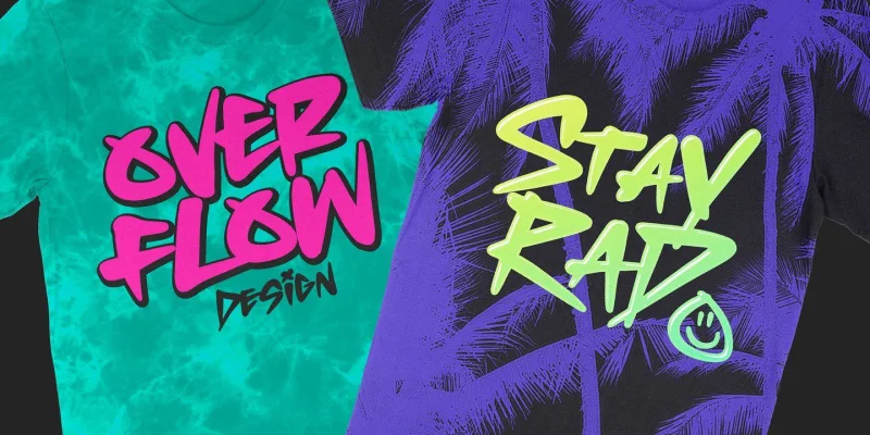 Neo Retro Font Family preview 1 – Display Fonts font sample