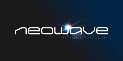 Neo Wave Font free download – font preview