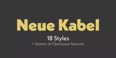 Neue Kabel Font free download – Classic font preview