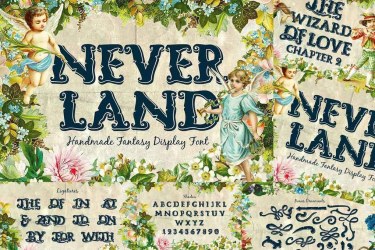 Neverland Fantasy Vintage Font free download – Serif font preview