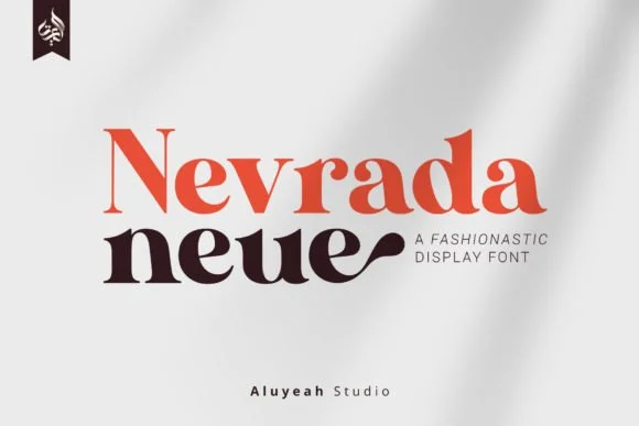 Nevrada Neue Font free download preview 8 – Display Fonts font