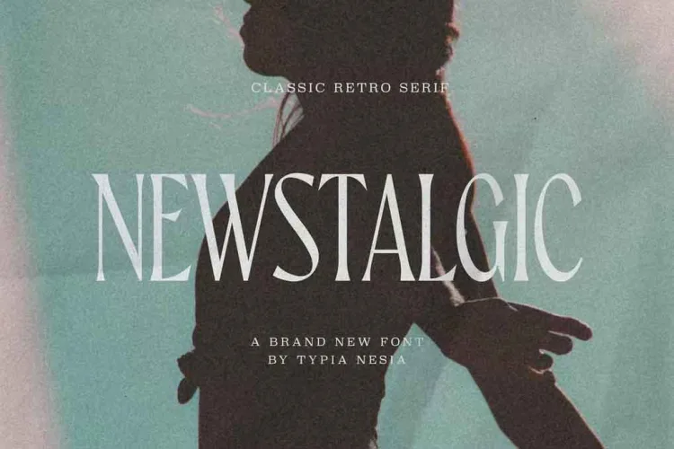 Newstalgic Font preview 3 – Serif Fonts font sample