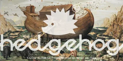 Noahs Ark Font preview 1 – Display Fonts font sample