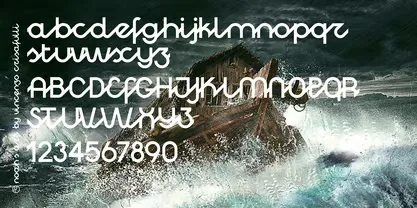 Noahs Ark Font preview 3 – Display Fonts font sample