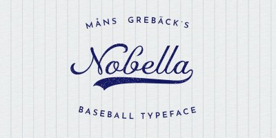 Nobella Font free download – Classic font preview