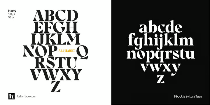 Noctis Font Family free download preview 1 – Font Family font