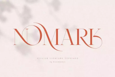 Nomark Font free download – Serif font preview