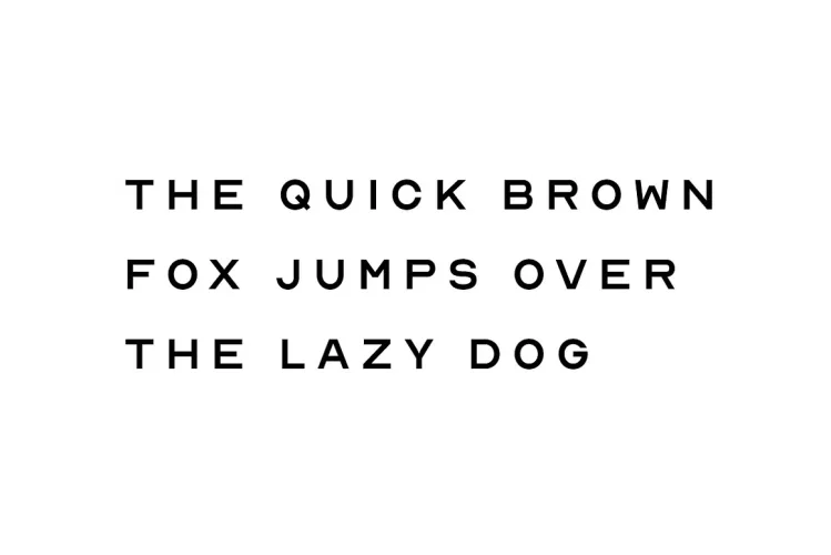 Nord Font preview 1 – Font Family font sample