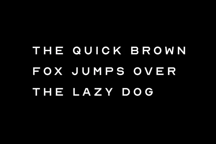 Nord Font preview 7 – Font Family font sample
