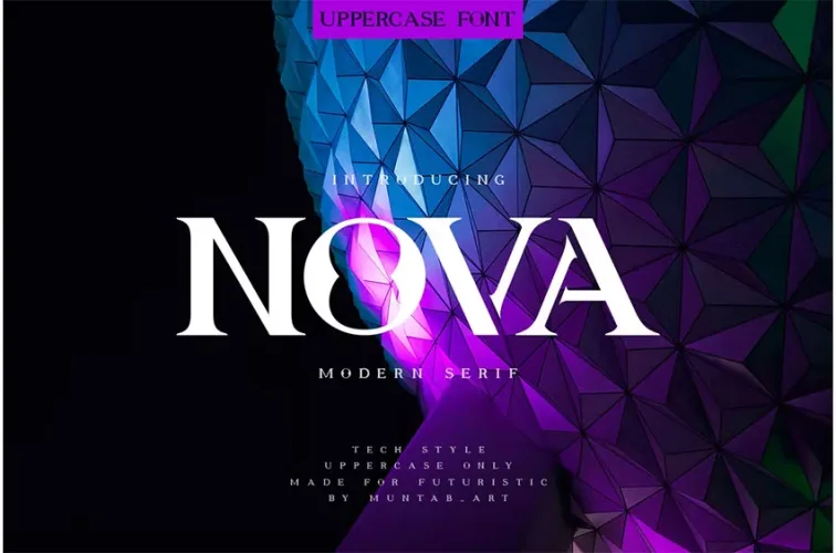 Nova Font preview 7 – Sans Serif Fonts font sample