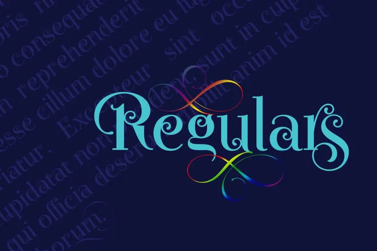 Novelia Pro Font preview 1 – Decorative Fonts font sample