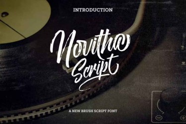 Novitha Script Font free download – Novitha font preview
