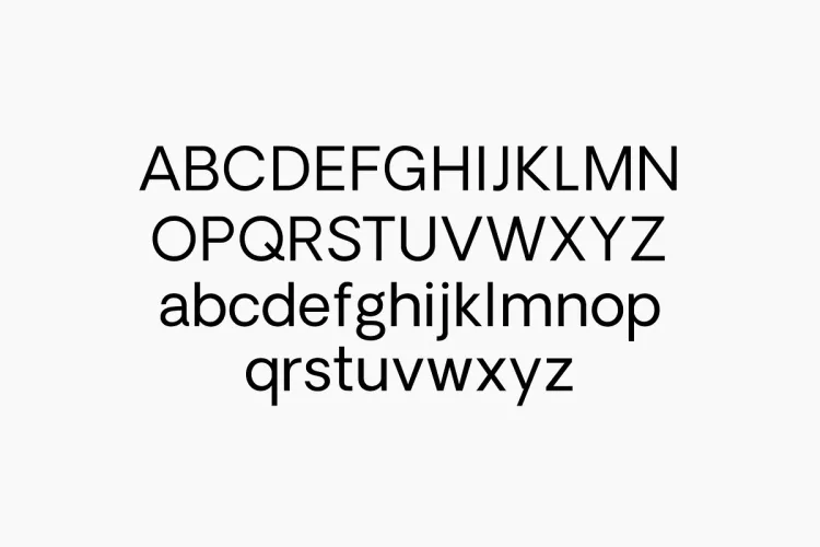Oakes Grotesk Font preview 3 – Sans Serif Fonts font sample