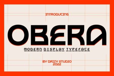 Obera Font free download – Obera Font font preview