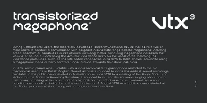 Ogfro Font Family preview 7 – Sans Serif Fonts font sample