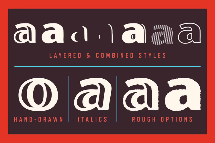 Oilvare Font Family free download preview 1 – Serif Fonts font