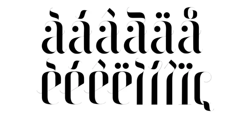 Orchid YT Font preview 5 – Display Fonts font sample