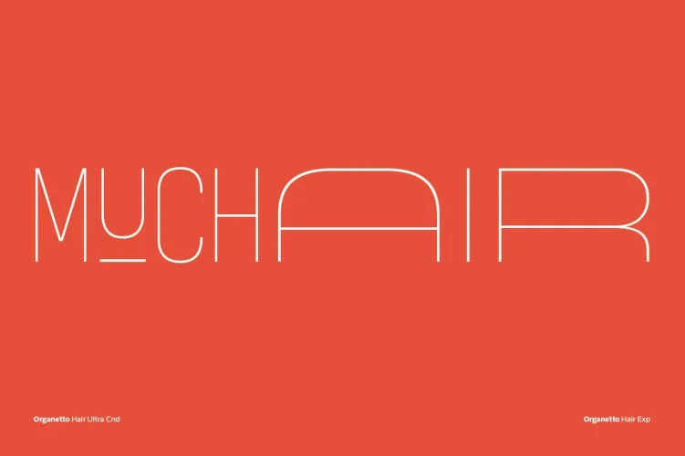 Organetto Font preview 8 – Sans Serif Fonts font sample