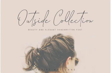 Outside Collection Signature Font free download – Elegant font preview