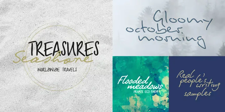 PT Nature Font preview 3 – Typeface font sample