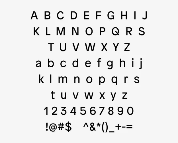 Patron Font preview 1 – Sans Serif Fonts font sample