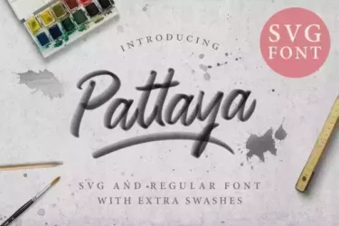 Pattaya Font free download – font preview