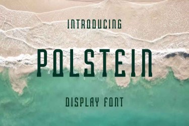 Polstein Font free download – Polstein Font font preview