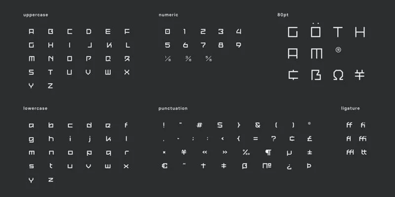 Pratg Font Family preview 6 – Sans Serif Fonts font sample