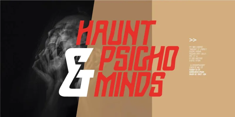 Proach Font preview 2 – Font Family font sample